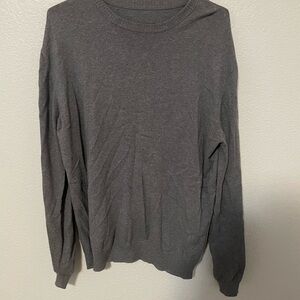 Vuori Men's Charcoal Crewneck Sweater